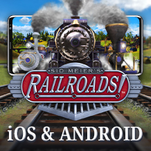 Sid Meier’s Railroads! bahnt sich am 5. April seinen Weg auf Mobilgeräte