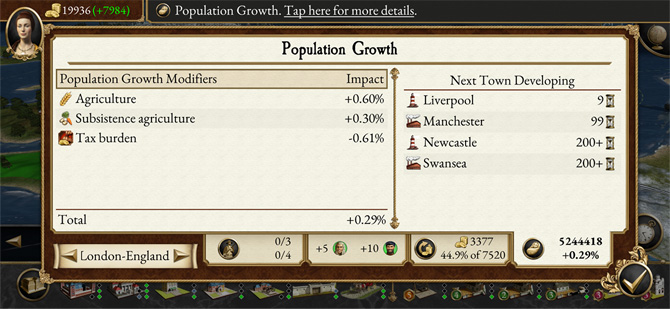 Population growth