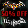 ¡Ahorra un 50% con el dúo dinámico de juegos de Batman: Arkham!