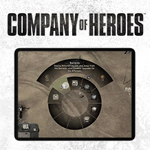 iPad 版《Company of Heroes》—— 指令圆环