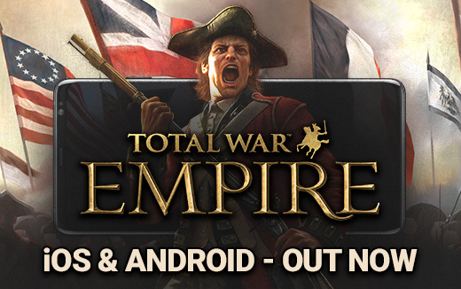 Total War: EMPIRE ab sofort für iOS & Android erhältlich