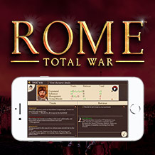 Из самых глубин – ROME: Total War на iPhone предоставляет быстрый доступ к информации о персонаже