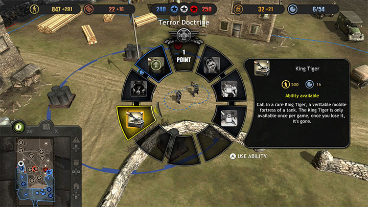 <strong>EQUIPPED FOR <span><br/></span>NINTENDO SWITCH</strong> Packing a radically redesigned interface and optimised for both docked and handheld play, the Company of Heroes Collection is tailor-made for console.