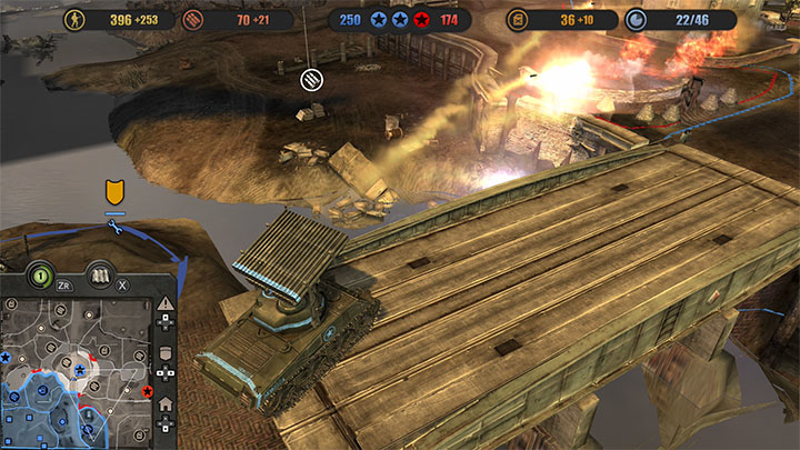 <strong>CREATE CUSTOM BATTLES</strong> With two distinct battle types, four unique factions to command, a wealth of maps to choose from, and adjustable difficulty levels — Skirmish mode offers enormous replayability.