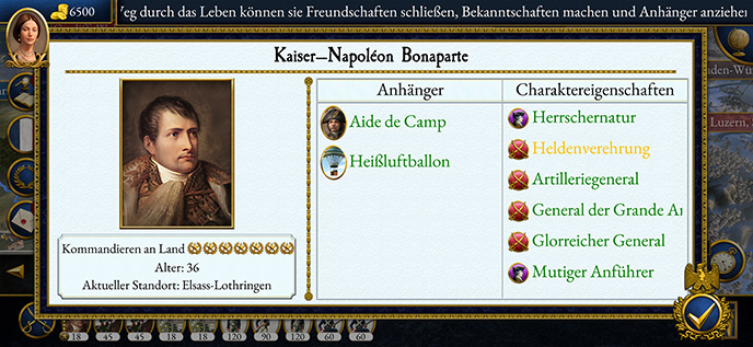 <strong>VON VIELEN GEFÜRCHTET, VON NIEMANDEM ERREICHT</strong> Erlebe Napoleons außergewöhnliche militärische Karriere noch einmal, von seinen frühen Erfolgen in den italienischen Alpen und Ägypten bis hin zu seinen Eroberungen in Europa und der Gründung des Ersten Französischen Kaiserreichs.