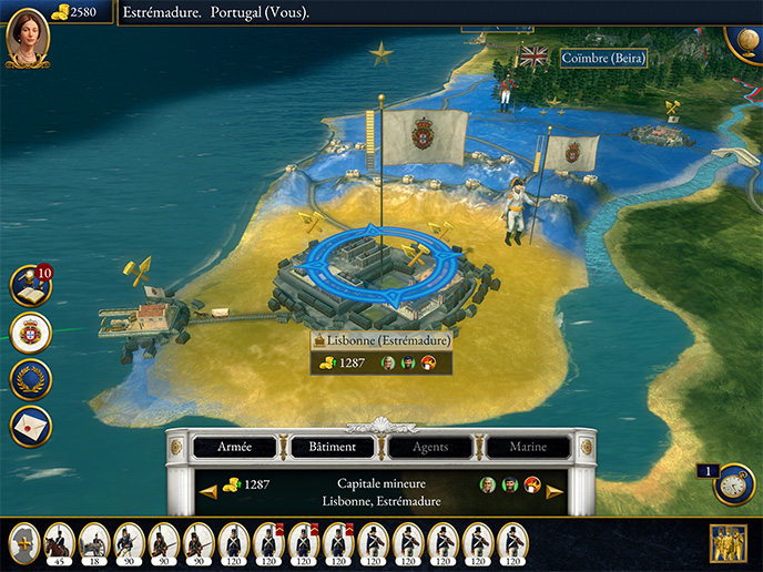 <strong>GUÉRILLA</strong> Libérez la péninsule ibérique de l'occupation française, soit en tant que guérilleros espagnols utilisant des tactiques de guérilla et des agents agitateurs, soit en tant qu'alliés britanniques indéfectibles, dans la guerre d'Espagne.