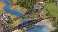 Well-placed track will help you make the most of natural resources, such as coal.