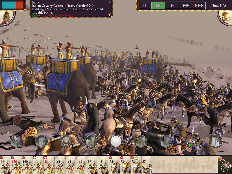 <strong>ENORMOUS 3D BATTLES</strong>Turn your screen into a dynamic battlefield with thousands of units in action. 